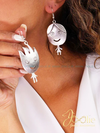 گوشواره زنانه ورشو عثمانی کد E1137