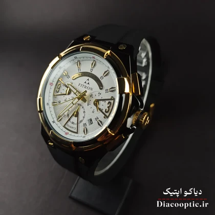 ساعت مچی مردانه سه موتور برند فیترون مدل Do1272 بند رابر