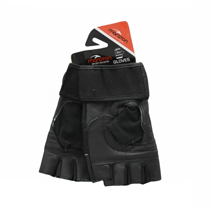 دستکش بدنسازی اسپرت ماراتن مدل AZS-404H1286 مشکی