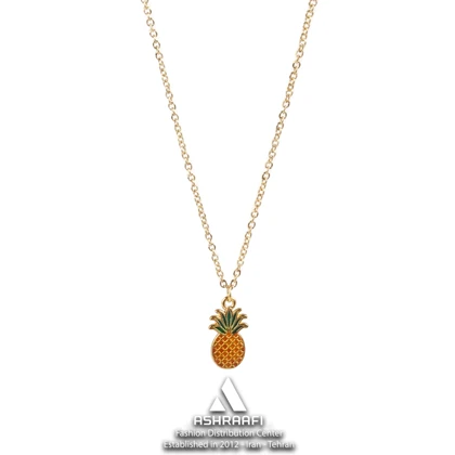 گردنبند فانتزی آناناس Pineapple Necklace