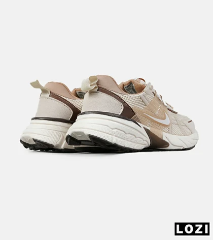 کفش کتانی مردانه و زنانه قهوه ای کرم Nike cushlon مدل 7564