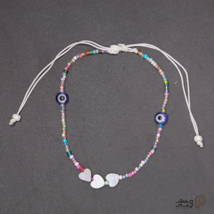 ست دستبند/پابند و گردنبند دخترانه mr25-03