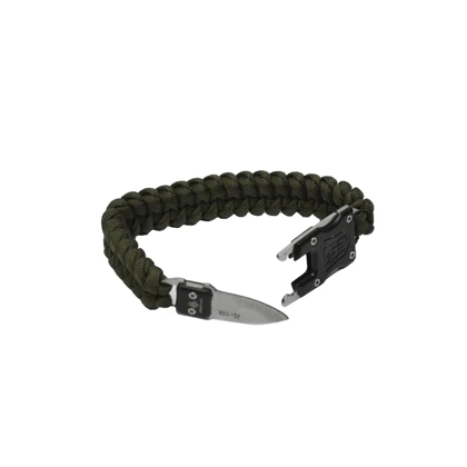 دستبند پاراکورد چاقو دار فلزی مدل 404F0696