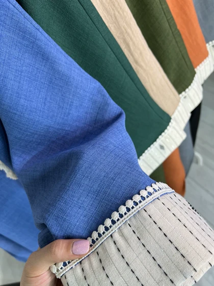 مانتو بلند مزونی ماهین