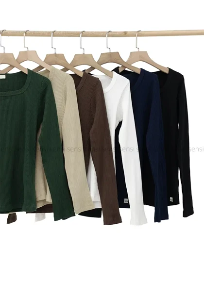 بلوزکبریتی کشی یقه خشتی کد1004979