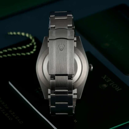 ساعت رولکس اویستر پرپچوال مردانه سیلور Rolex-4123-G
