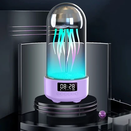 اسپیکر بلوتوثی و چراغ خواب مدل BHSG-02 فانتزی طرح عروس دریایی