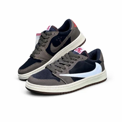 کفش کتانی زنانه مدل نایکی ترویس زیتونی Nike travis