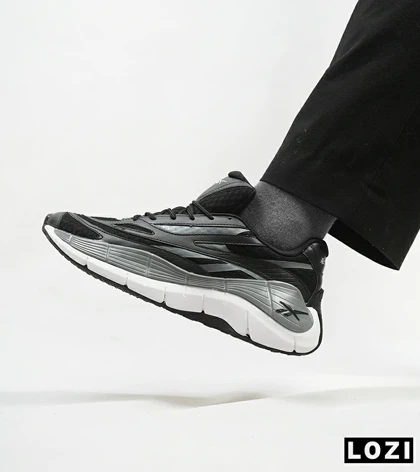 کفش کتانی مشکی طوسی سفید مردانه reebok CROSS FIT