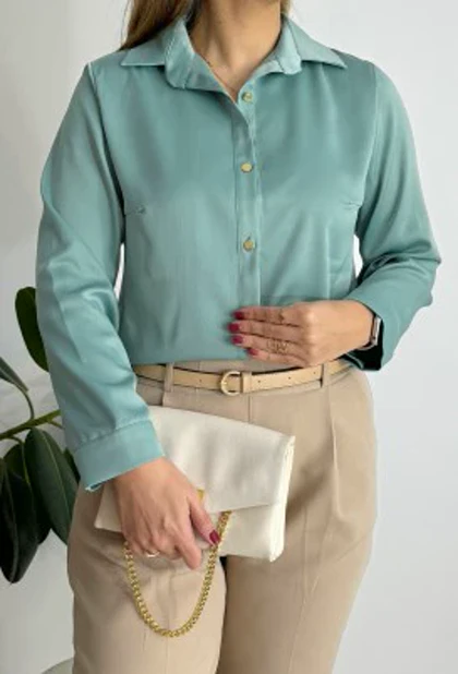 شومیز ساتن زارا