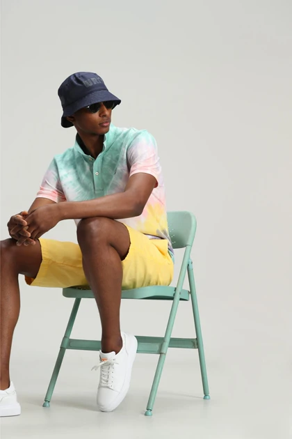 تیشرت یقه پولو مردانه lufian lufian