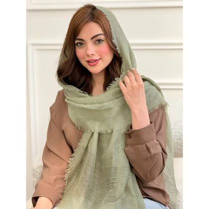 شال نخی حصیری دورریش طرح گوچی