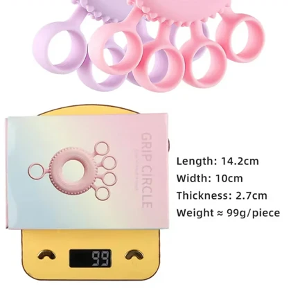 حلقه ورزشی تقویت ساعد، مچ و انگشت دست GRIP CIRCLE