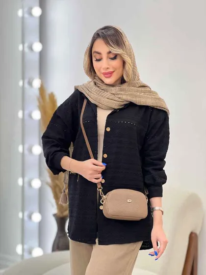 شومیز جلو دکمه گیسو