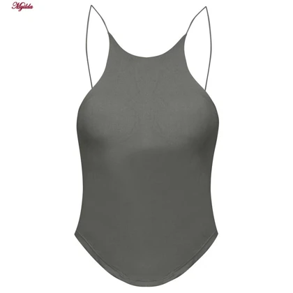 کراپ تاپ زنانه ماییلدا رنگ خاکستری کد 5202