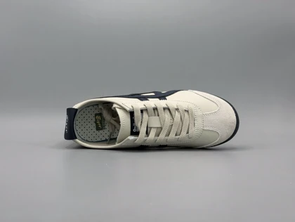 کتانی اسیکس اونیتسوکا تایگر مکزیکو 66 کرم سرمه ای /Asics Onitsuka Tiger