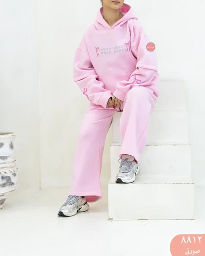 ست هودی وشلوارپاپیون 8812