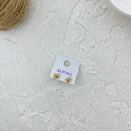 گوشواره زنانه طرح پاپیون ژوپینگ، ظریف و بی‌نظیر Xuping