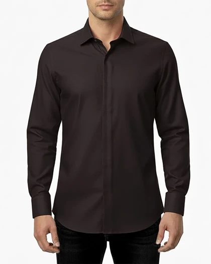 پیراهن مردانه ساده کد 100