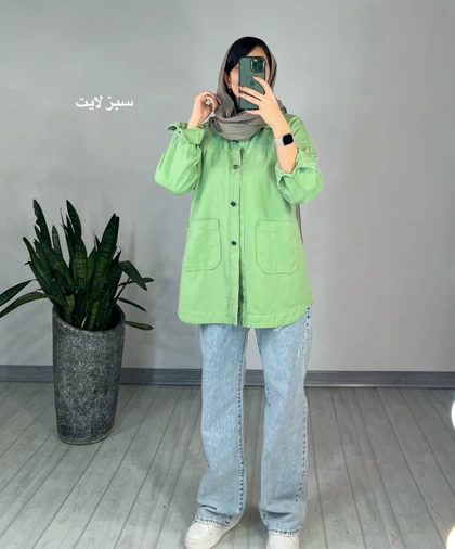 مانتو کتی کتان افشید 1