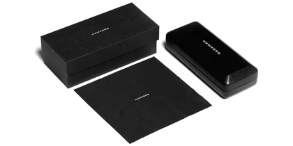 عینک آفتابی هاکرز مدل Gun Metal Yellow Rounded Lulita