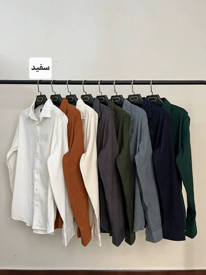 پیراهن مخمل کبریتی 2594
