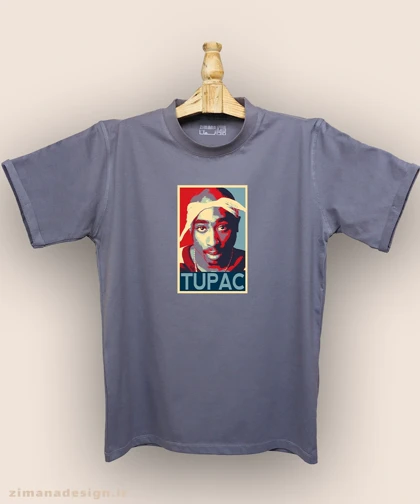 تیشرت مردانه و زنانه طرح توپاک کد 952