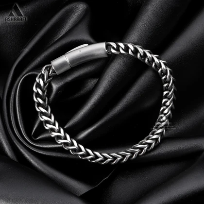 ست دستبند و گردنبند مردانه Necklace & Bracelet Chain SK1