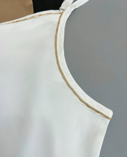 تاپ ساتن ملیله دوزی کد 2788