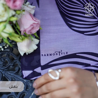 روسری نخی گلبرگ