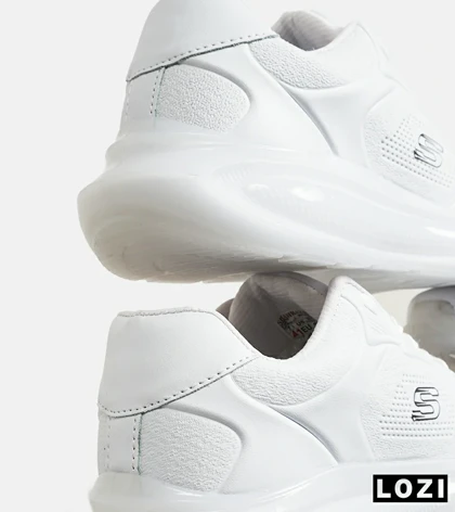 کفش کتانی طبی زنانه و مردانه سفید SKECHERS
