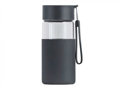 بطری شیشه ای قابل حمل شیائومی Xiaomi Youpin Funjia Home Portable Glass Bottle Capacity 350ml