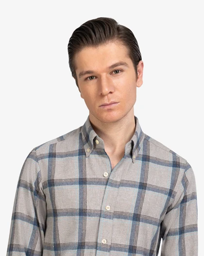 پیراهن مردانه پشمی کد 1856