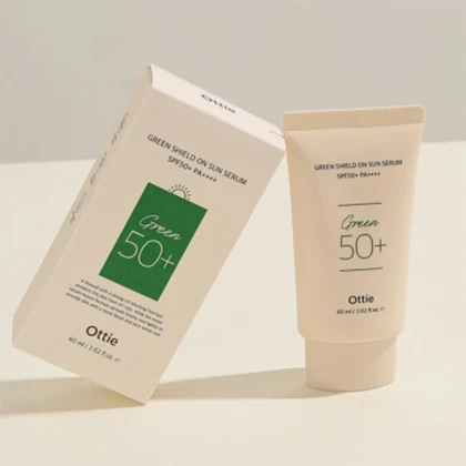 کرم ضد آفتاب محافظت سبز (Green) اوتی Oti مدل Green SPF 50 حجم 60 میلی‌لیتر مناسب انواع پوست