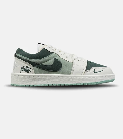 کفش کتانی مردانه و زنانه سبز NIKE jordan 1 مدل 8790