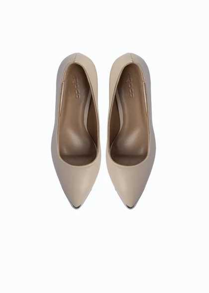 کفش مجلسی چرم زنانه مدل WS1010