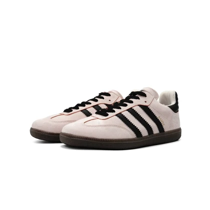 کفش کتانی زنانه مدل samba - 0048_black_White