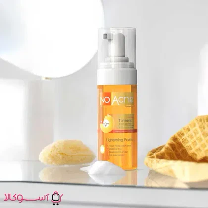 فوم شستشو صورت نو آکنه حاوی زردچوبه حجم 150 میل