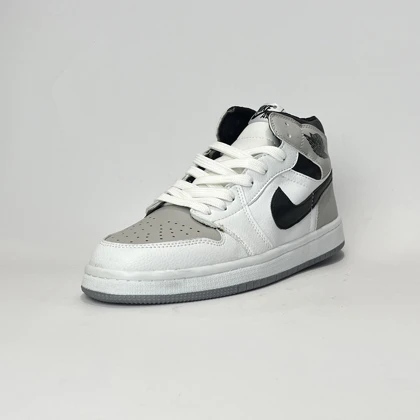 کفش روزمره جردن 1 ساق‌دار طوسی سفید