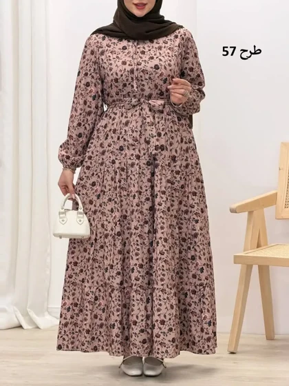 3982- پیراهن بلند نوردخت