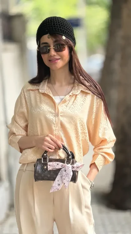شومیز ساتن باراک
