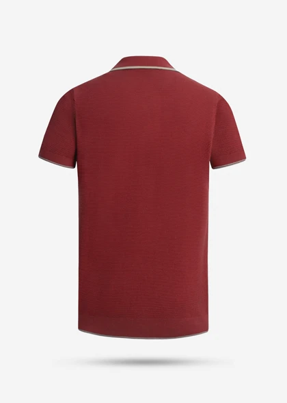 پولوشرت نیم زیپ knit