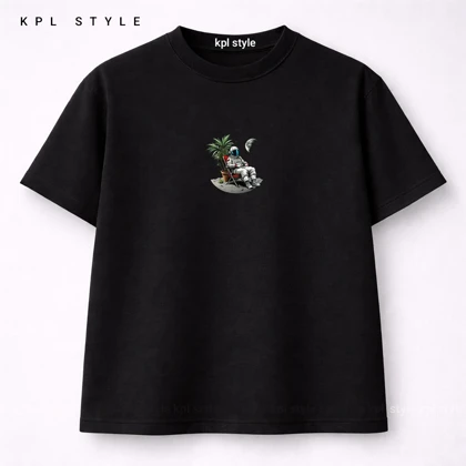 تیشرت آستین کوتاه قواره باکسی | %100 پنبه گرم بالا کد 1255