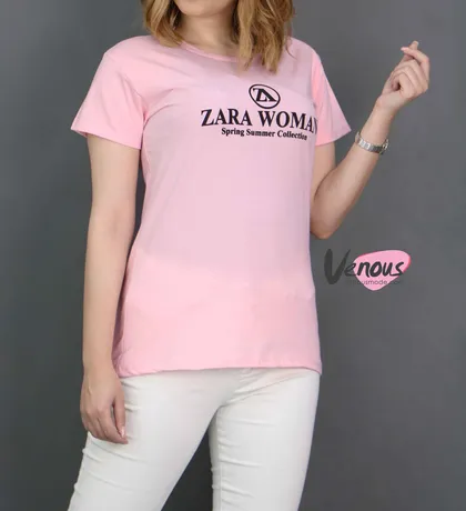 تیشرت طرح ZARA WOMAN