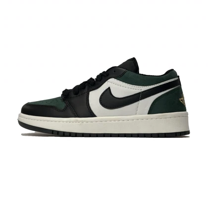 کفش روزمره جردن 1 مشکی سبز