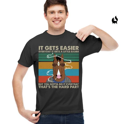 تیشرت بوجک هورسمن | تیشرت طرح bujack horseman کد 103398