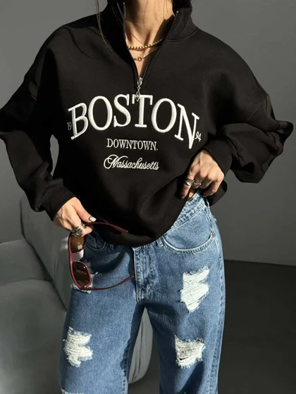 دورس نیم زیپ BOSTON