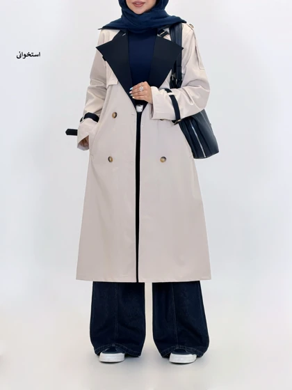 7173-بارانی آستردار ماکو