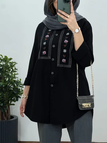 مانتو گلدوزی مارینا 1(ایراد دار)