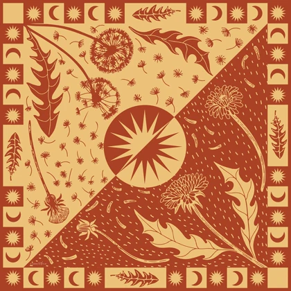 روسری نخ پنبه قاصدک